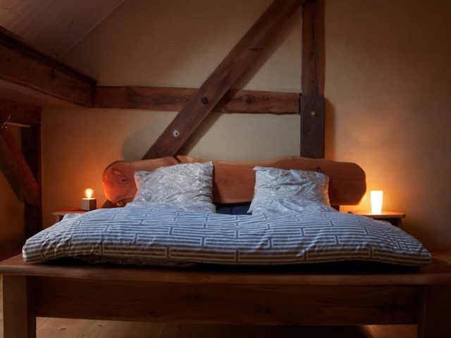 Schlafzimmer der Ferienwohnung